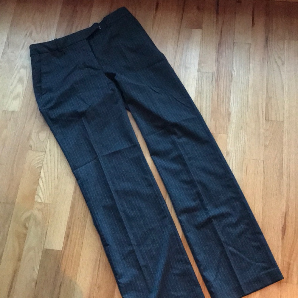 H&M pinstripe suit trousers